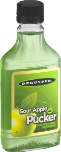 DeKuyper Sour Apple Pucker Sweet & Sour Schnappsl Perspective: left