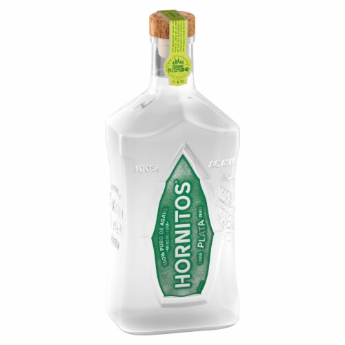 Hornitos Blanco Tequila Perspective: left