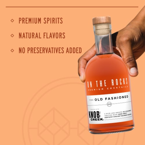 On the Rocks Knob Creek Old Fashioned Perspective: left