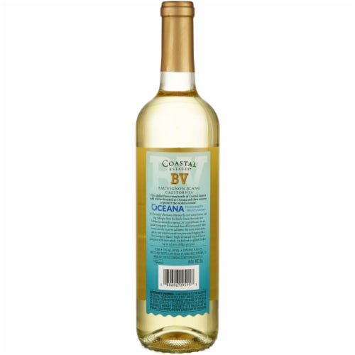 Bv Coastal Estates Sauvignon Blanc California White Wine Perspective: left