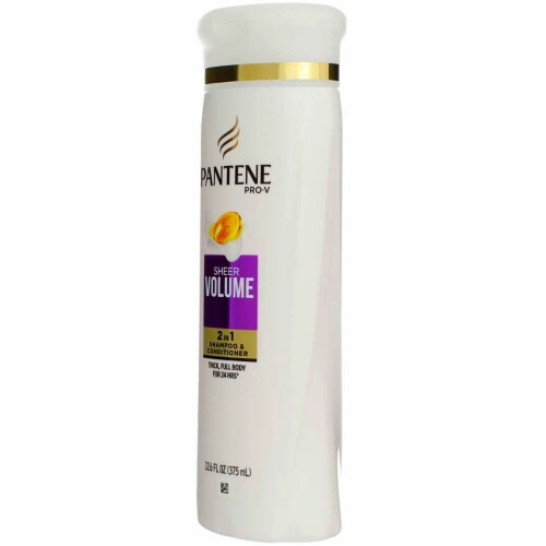 Pantene Pro-V Sheer Volume 2 in 1 Shampoo & Conditioner Perspective: left