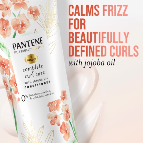Pantene Sulfate Free Curly Hair Conditioner with Jojoba Oil Perspective: left
