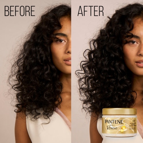 Pantene Miracle Rescue Intensive Bond Repair Mask with Melting Pro-V Pearls Perspective: left