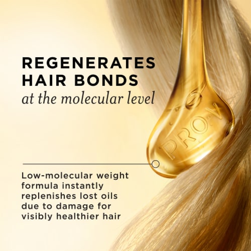 Pantene Miracle Rescue Regenerative Hair Oil Perspective: left