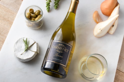 Carmenet Winery (Reserve) California Chardonnay White Wine Perspective: left