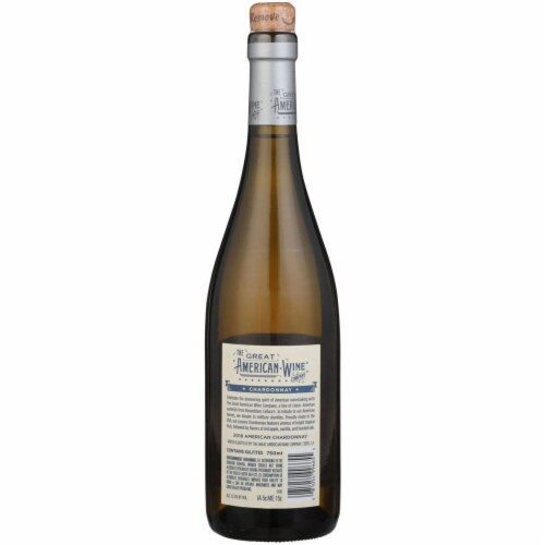 The Great American Wine Co Chardonnay White Wine Perspective: left