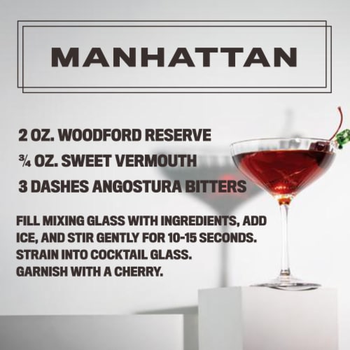 Woodford Reserve® Kentucky Straight Bourbon Whiskey Holiday Edition Perspective: left