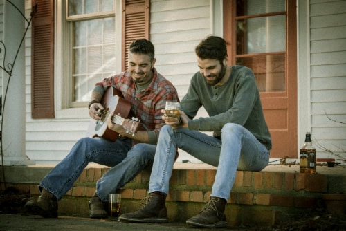 Early Times Kentucky Whisky Perspective: left