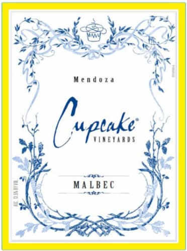 Cupcake Vineyards Malbec Red Wine Perspective: left