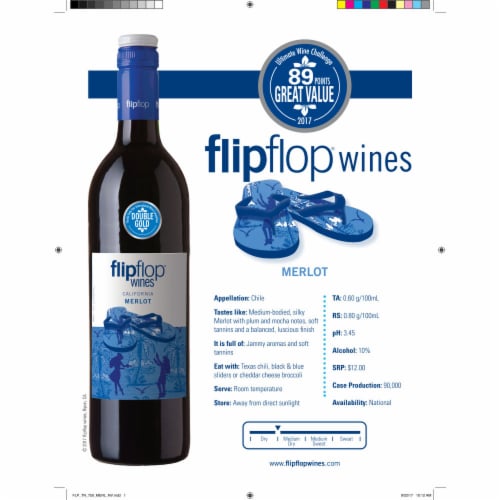 Flipflop Merlot California Red Wine