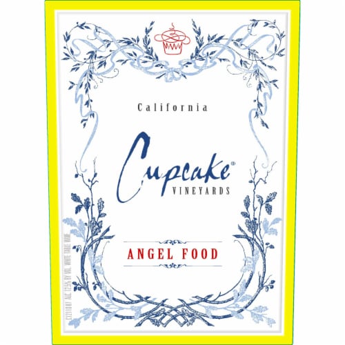 Cupcake Vineyards Angel Food White Blend California Wine Perspective: left