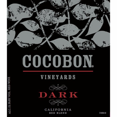 Cocobon Dark Red Blend California Wine Perspective: left
