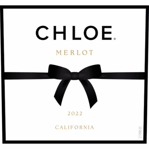 Chloe Merlot California Red Wine Perspective: left