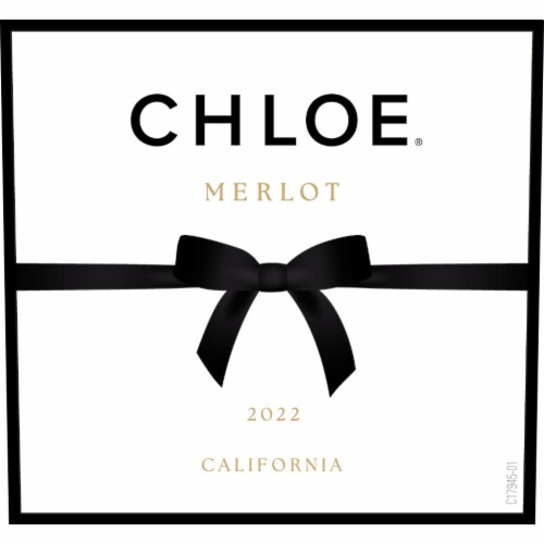 Chloe Merlot California Red Wine Perspective: left