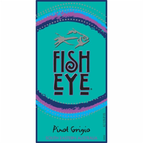 FishEye Winery Pinot Grigio White Wine Perspective: left