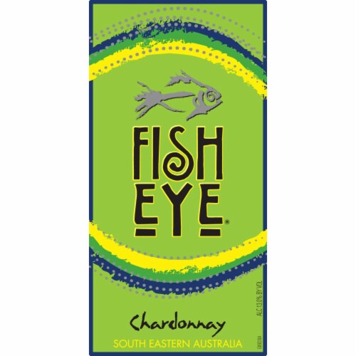 Fish Eye Chardonnay Australia White Wine Perspective: left