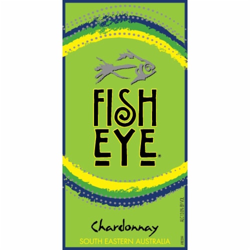 Fish Eye Chardonnay Australia White Wine Perspective: left