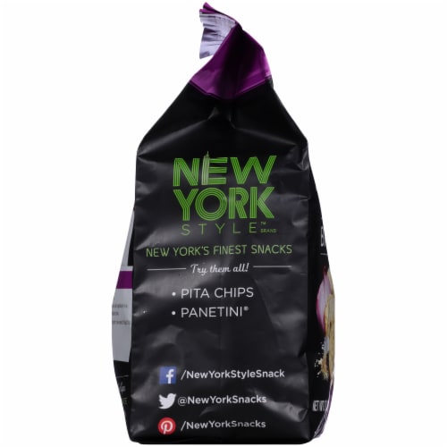 New York Style Everything Bagel Crisps Perspective: left