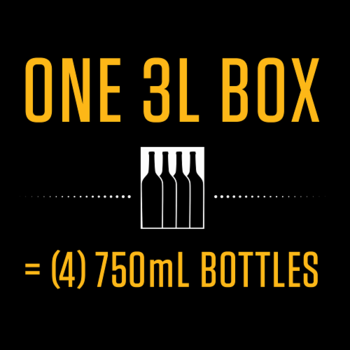 Black Box Chardonnay White Wine Perspective: left