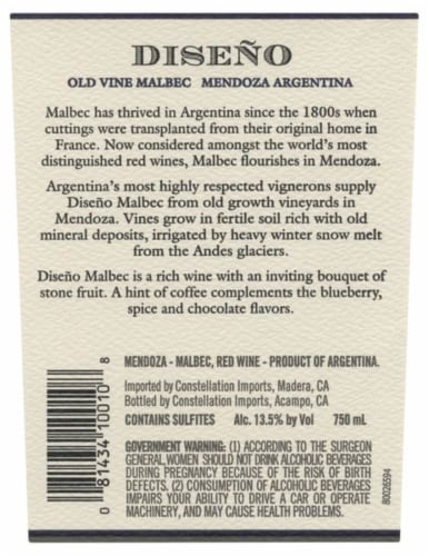 Diseno Malbec Red Wine