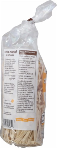 Al Dente® Carba-Nada Egg Fettuccine Perspective: left