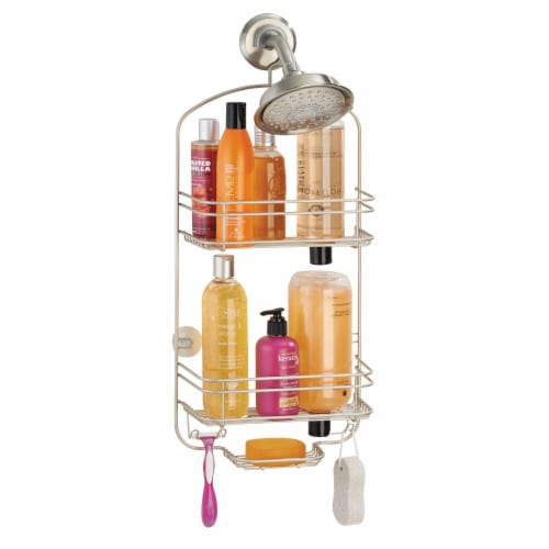 iDesign Medium Weston Shower Caddy Perspective: left