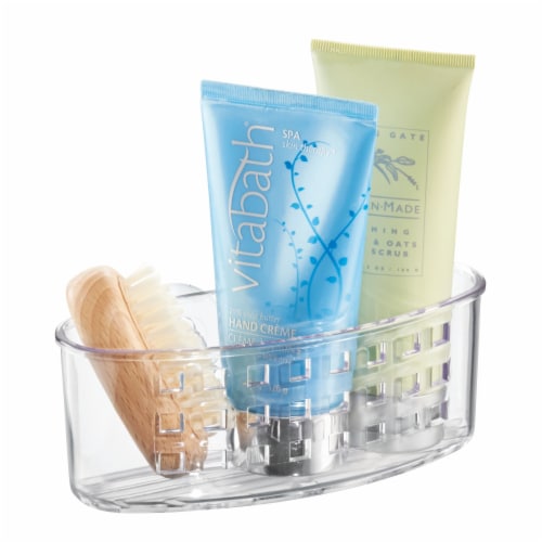 InterDesign Suction Bath Caddy Perspective: left