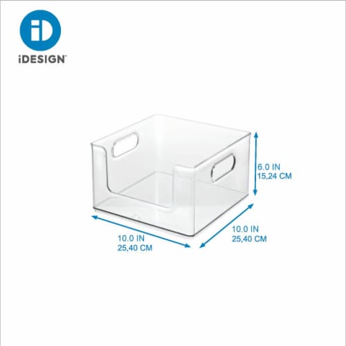 iDesign™ The Home Edit Open Front Stacking Bin Perspective: left