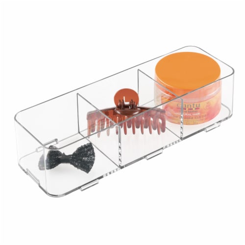 iDesign Clarity Interlocking Drawer Organizer Perspective: left