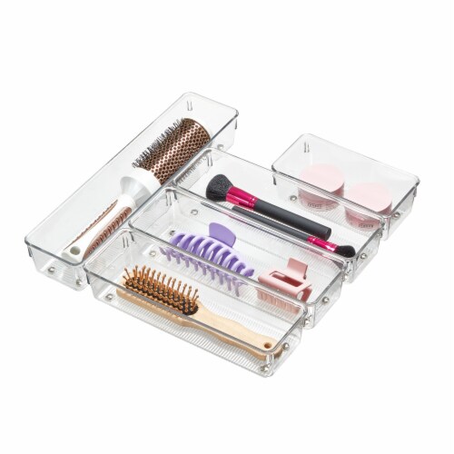 iDesign Vanity Organizer Set - Set of 5 Perspective: left