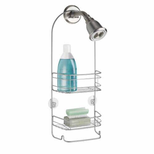 InterDesign Rondo Shower Caddy -  Nickel Perspective: left