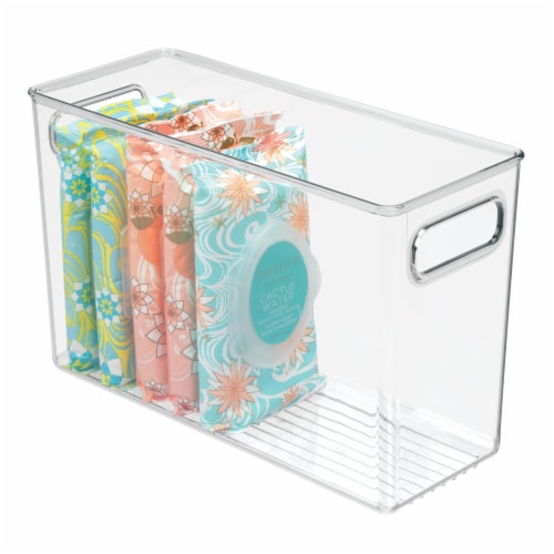 InterDesign Clear Storage Bin Perspective: left