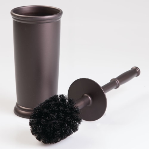 InterDesign Kent Toilet Bowl Brush - Bronze Perspective: left