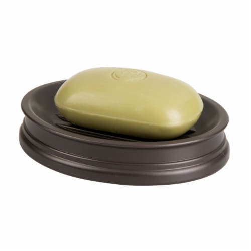 iDesign Kent Soap Dish - Bronze Perspective: left
