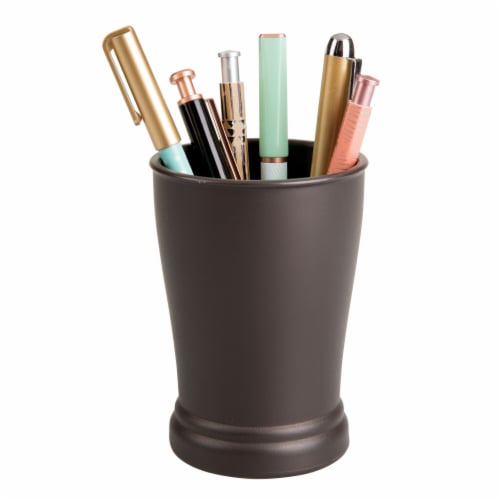 iDesign Kent Bathroom Tumbler - Bronze Perspective: left