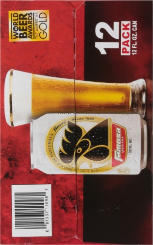 Famosa® Imported Premium Lager Beer Perspective: left