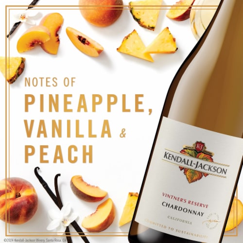 Kendall-Jackson Vintner's Reserve Chardonnay California White Wine Perspective: left