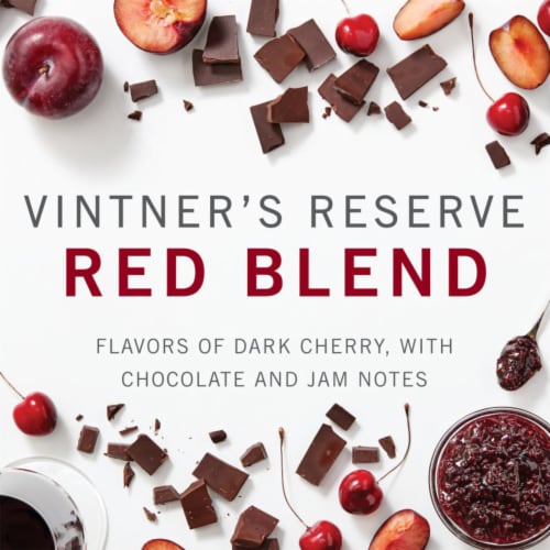 Kendall-Jackson Vintner's Reserve Red Blend California Red Wine Perspective: left