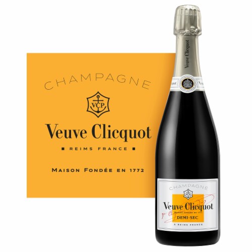 Veuve Clicquot Demi Sec France Champagne Perspective: left