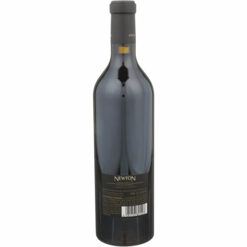 Newton Unfiltered Cabernet Sauvignon California Red Wine Perspective: left