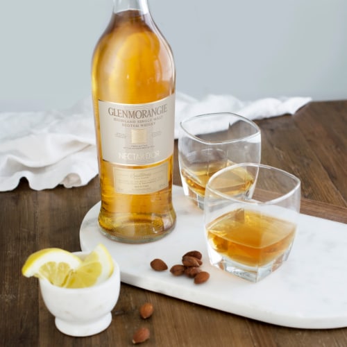 Glenmorangie Nectar D’Òr Sauternes Cask 12 Year Highland Single Malt Scotch Whisky Perspective: left