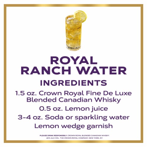 Crown Royal Whisky - Canadian Whisky Perspective: left
