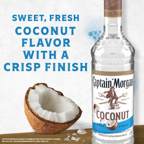 Captain Morgan™ Coconut Rum Perspective: left