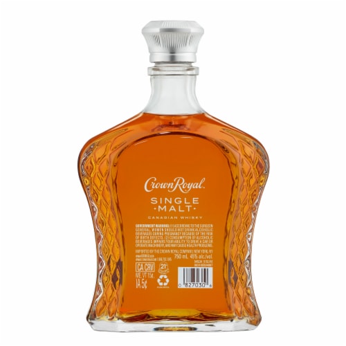 Crown Royal Whisky - Canadian Single Malt Perspective: left