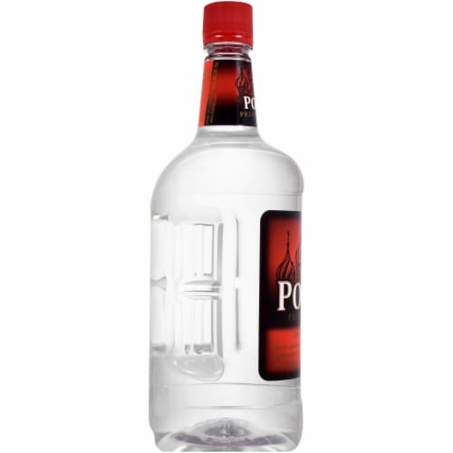 Popov Premium Blend Vodka Perspective: left