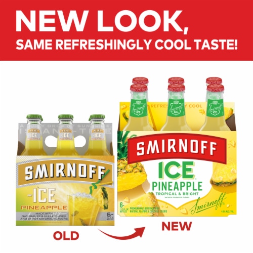 Smirnoff Ice Pineapple Perspective: left