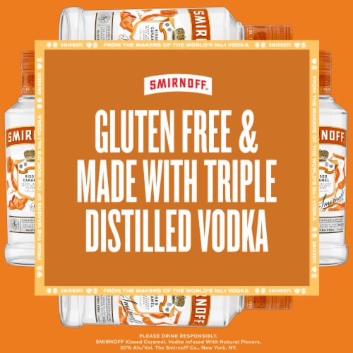 Smirnoff Vodka Kissed Caramel Perspective: left