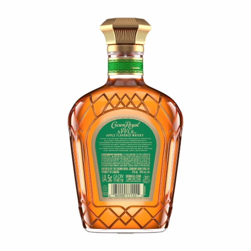 Crown Royal Regal Apple Flavored Canadian Whisky Perspective: left