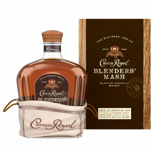 Crown Royal Blenders' Mash Blended Canadian Whisky Perspective: left