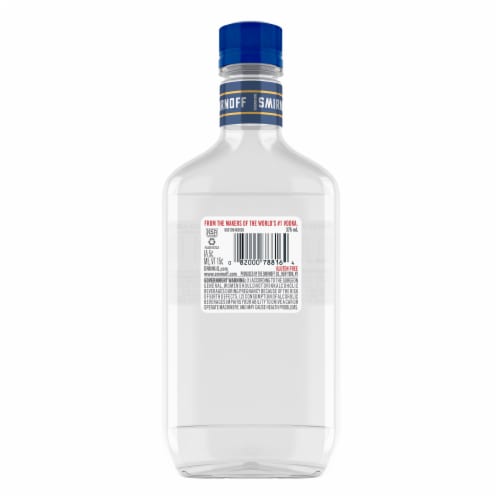 Smirnoff Blueberry (Vodka Infused With Natural Flavors) Perspective: left